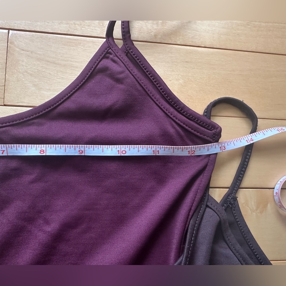 Zara Basic • VINTAGE spaghetti strap tanks • set … - image 14